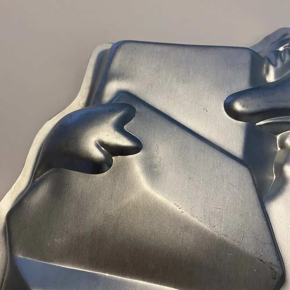 Vintage 1978 Wilton Big Bird Cake Pan #502-2065 Muppets Sesame Street Aluminum